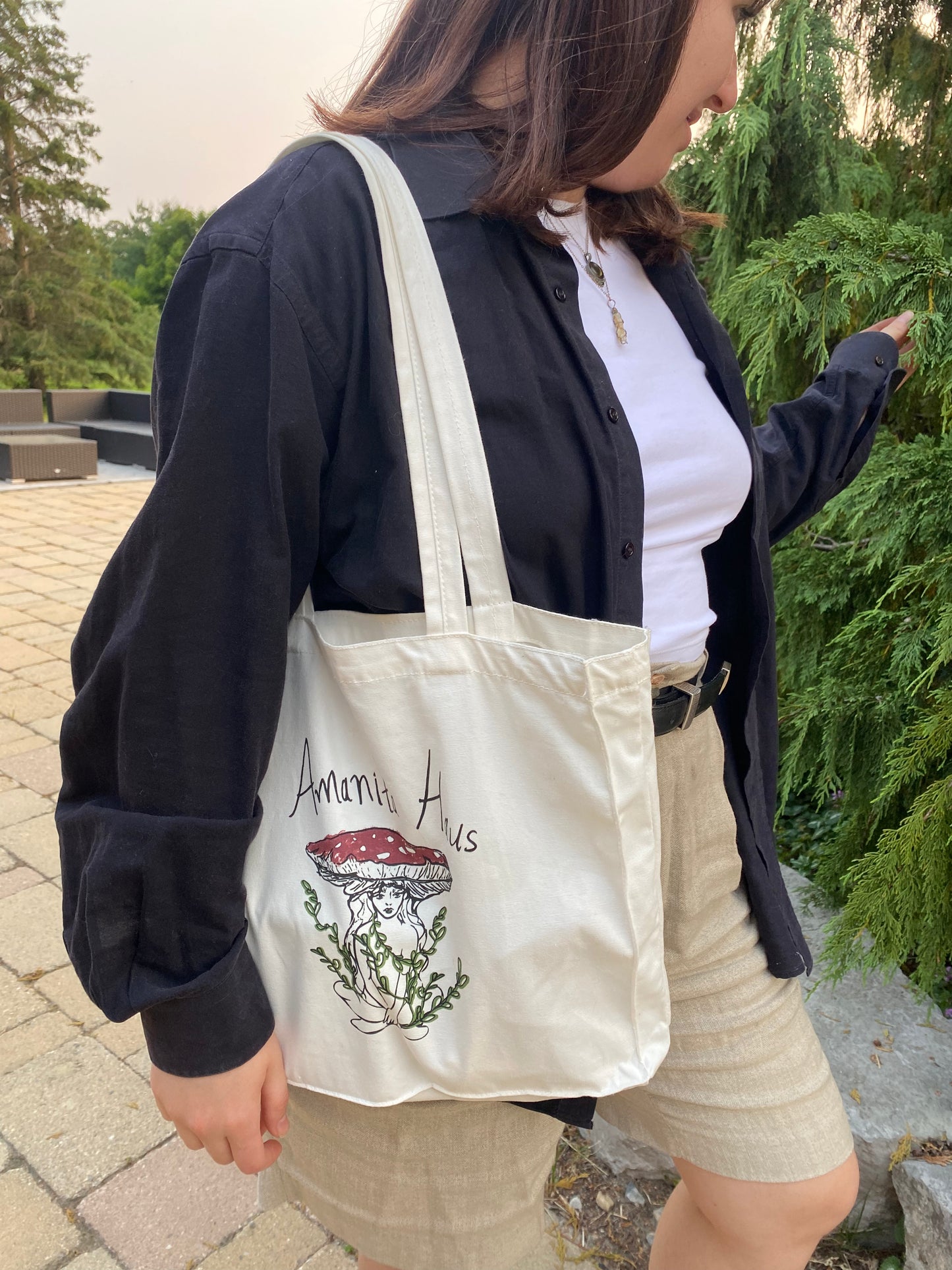 Amanita Haus Tote Bags