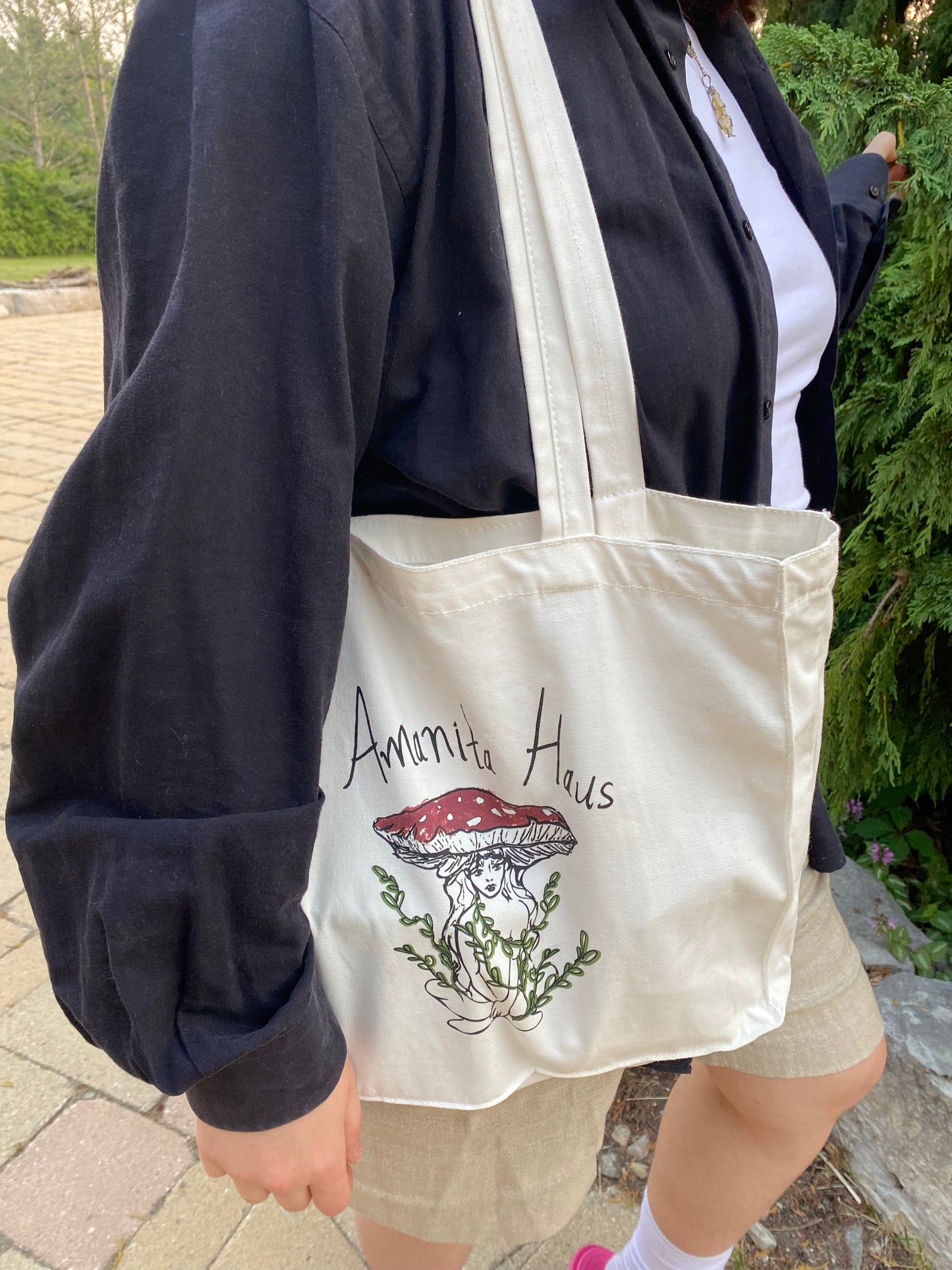 Amanita Haus Tote Bags