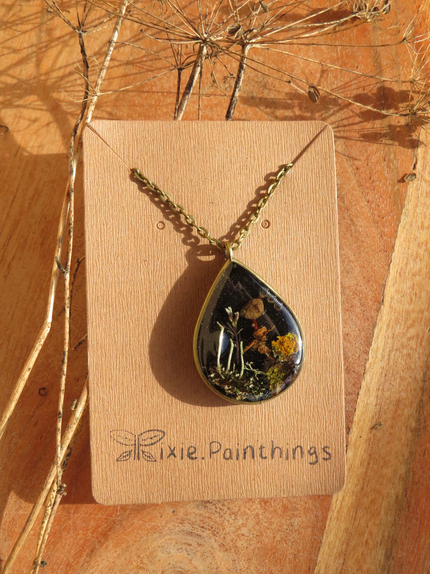 Teardrop (Black) #1