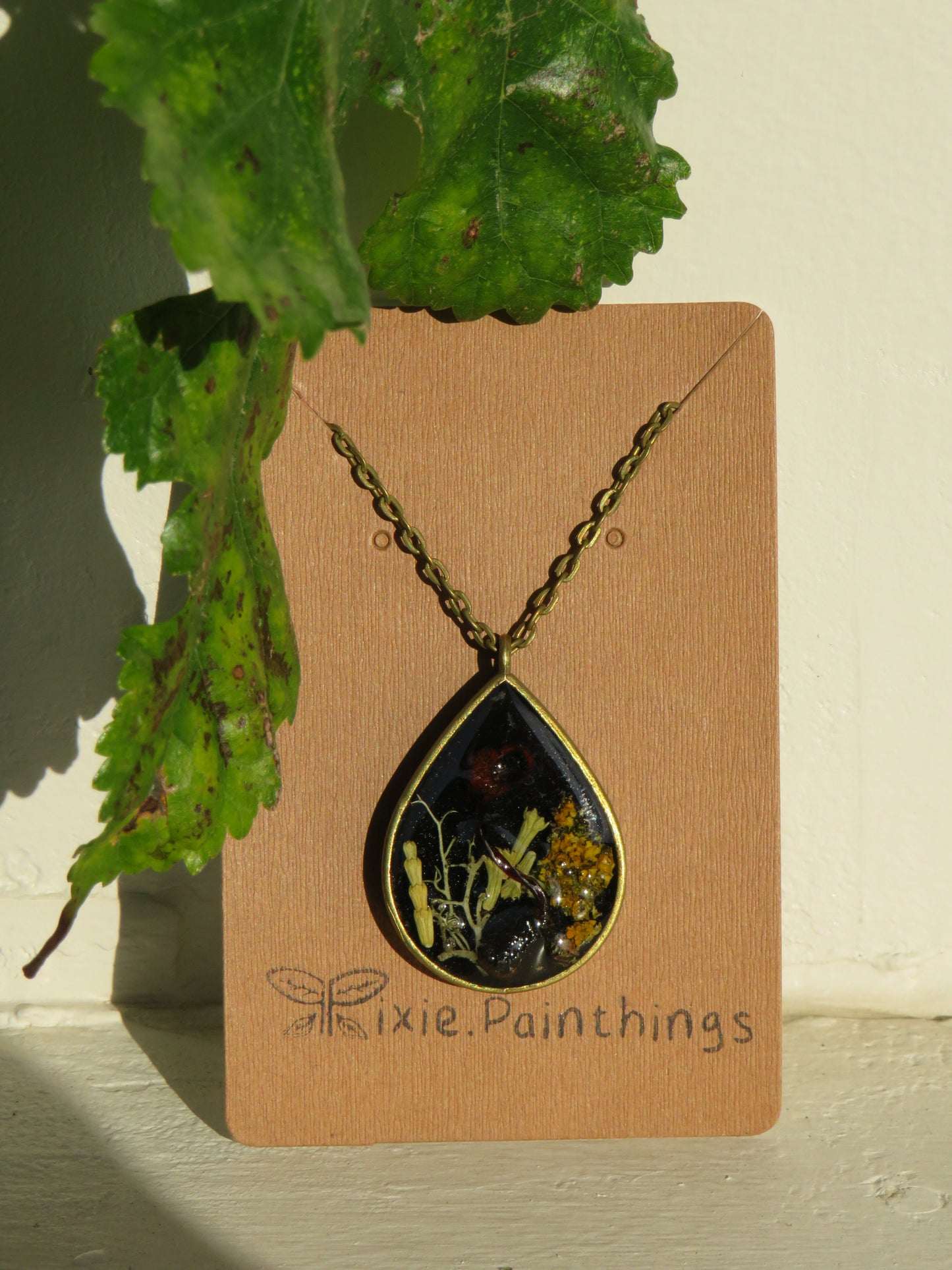 Teardrop (Black) #2