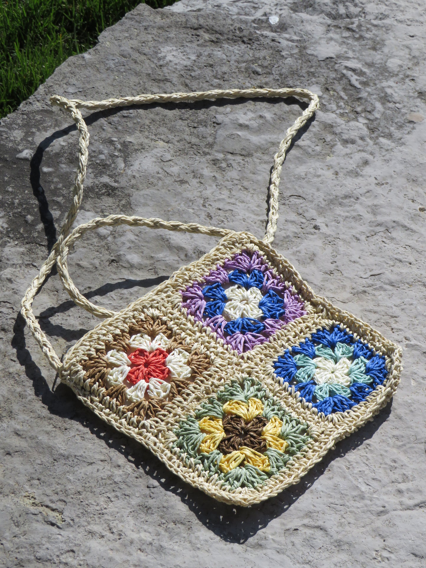 Woven Straw Crossbody Bags