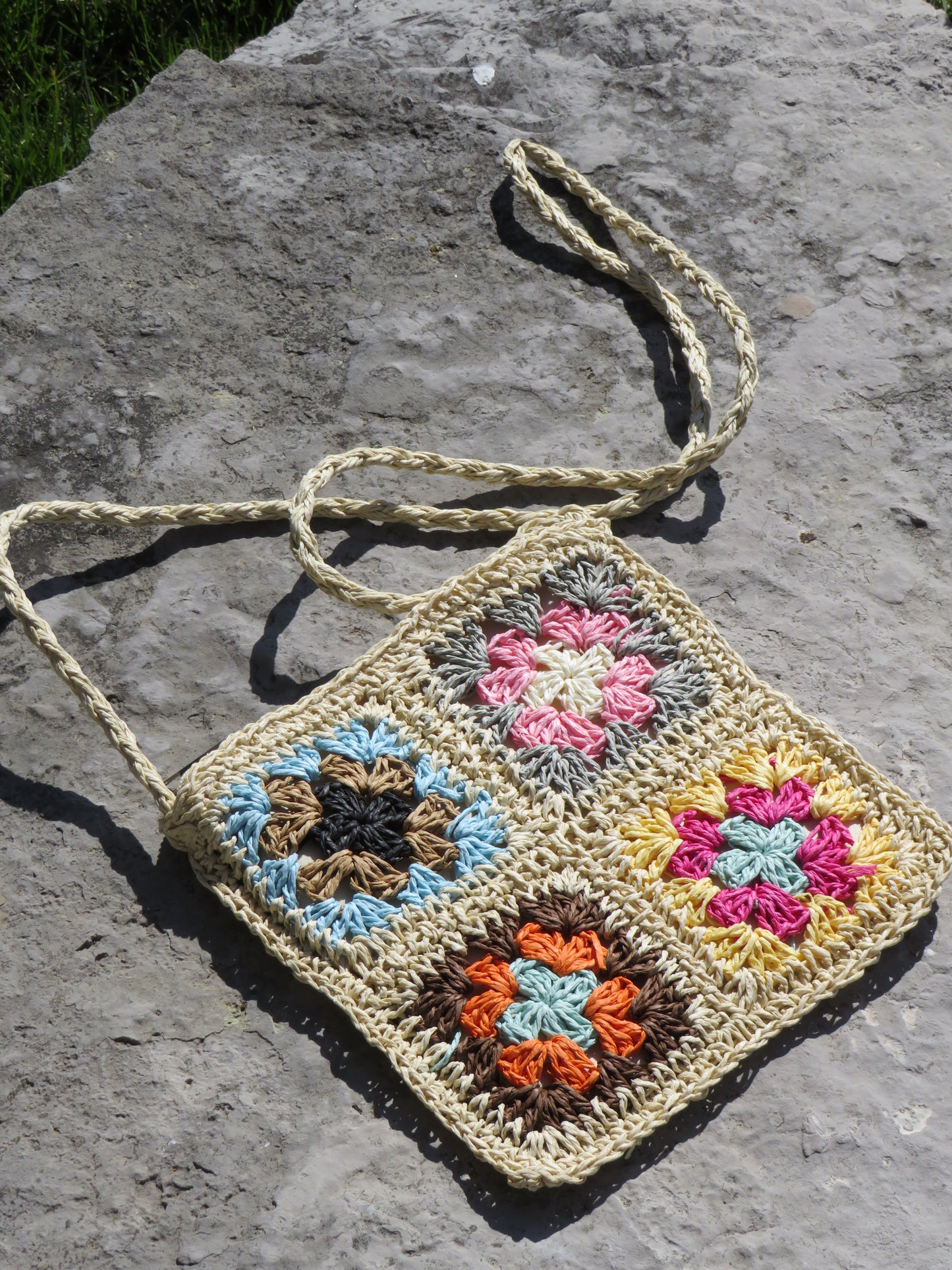 Woven Straw Crossbody Bags
