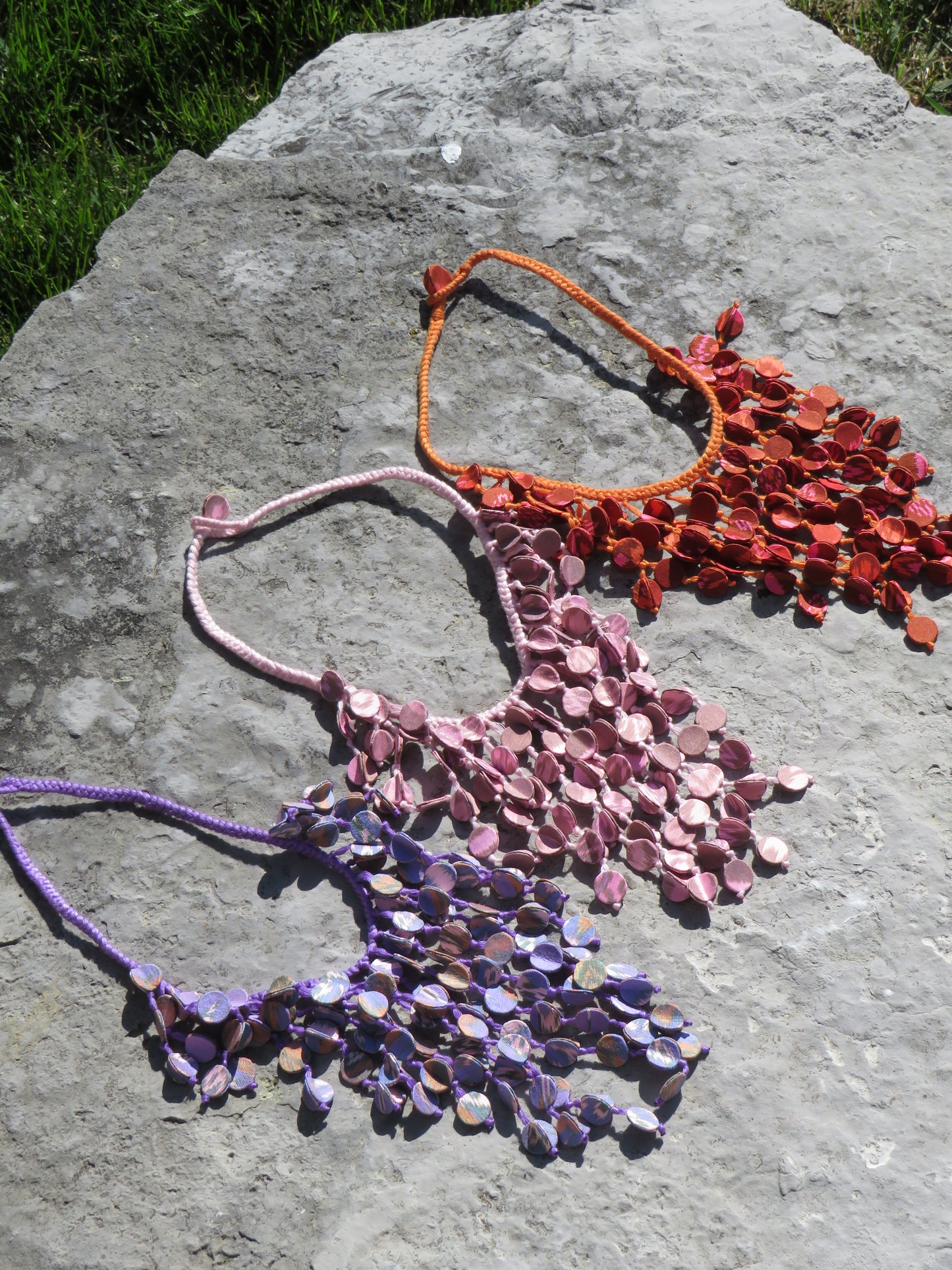 Silk Handmade Necklace