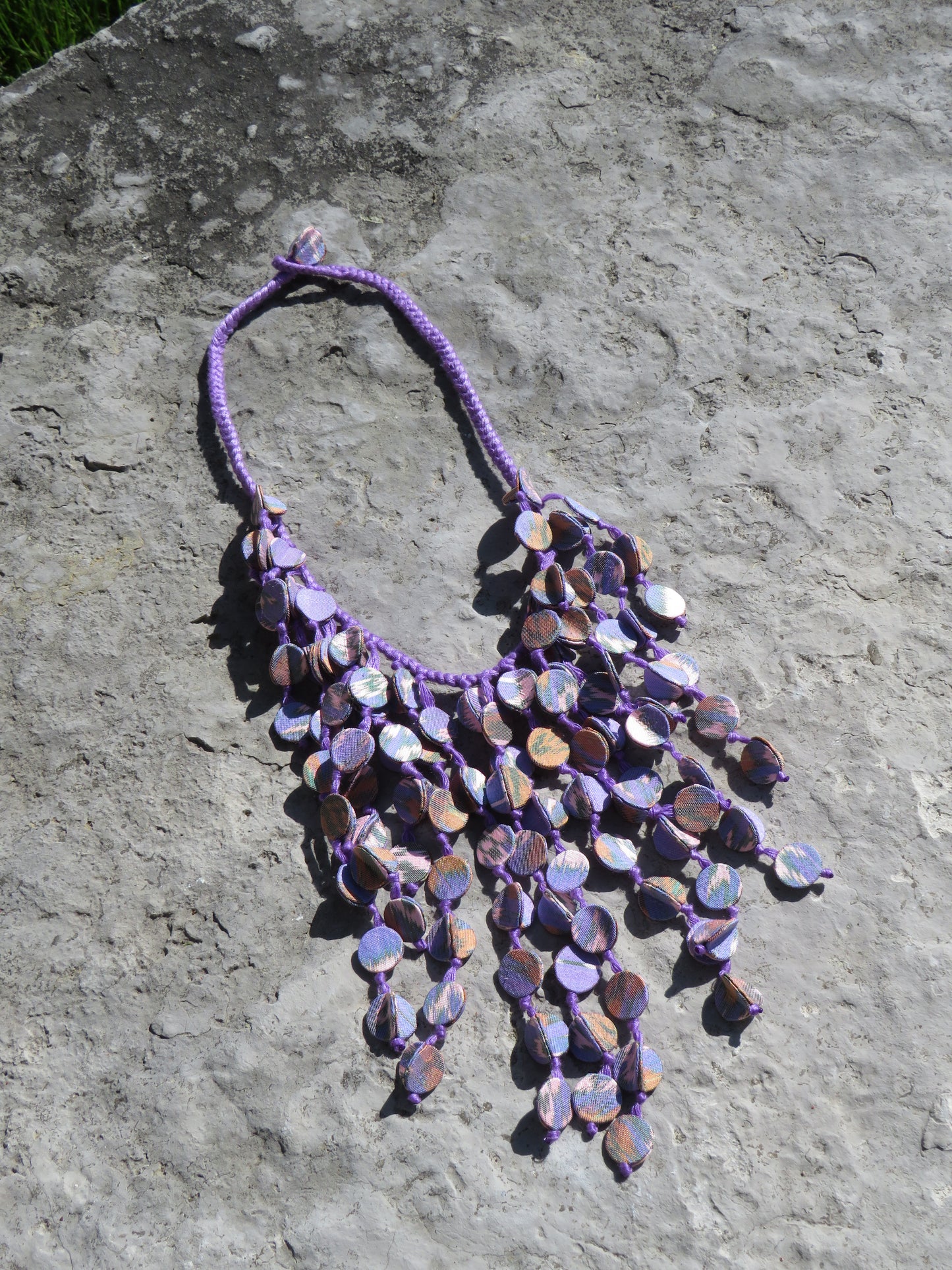 Silk Handmade Necklace