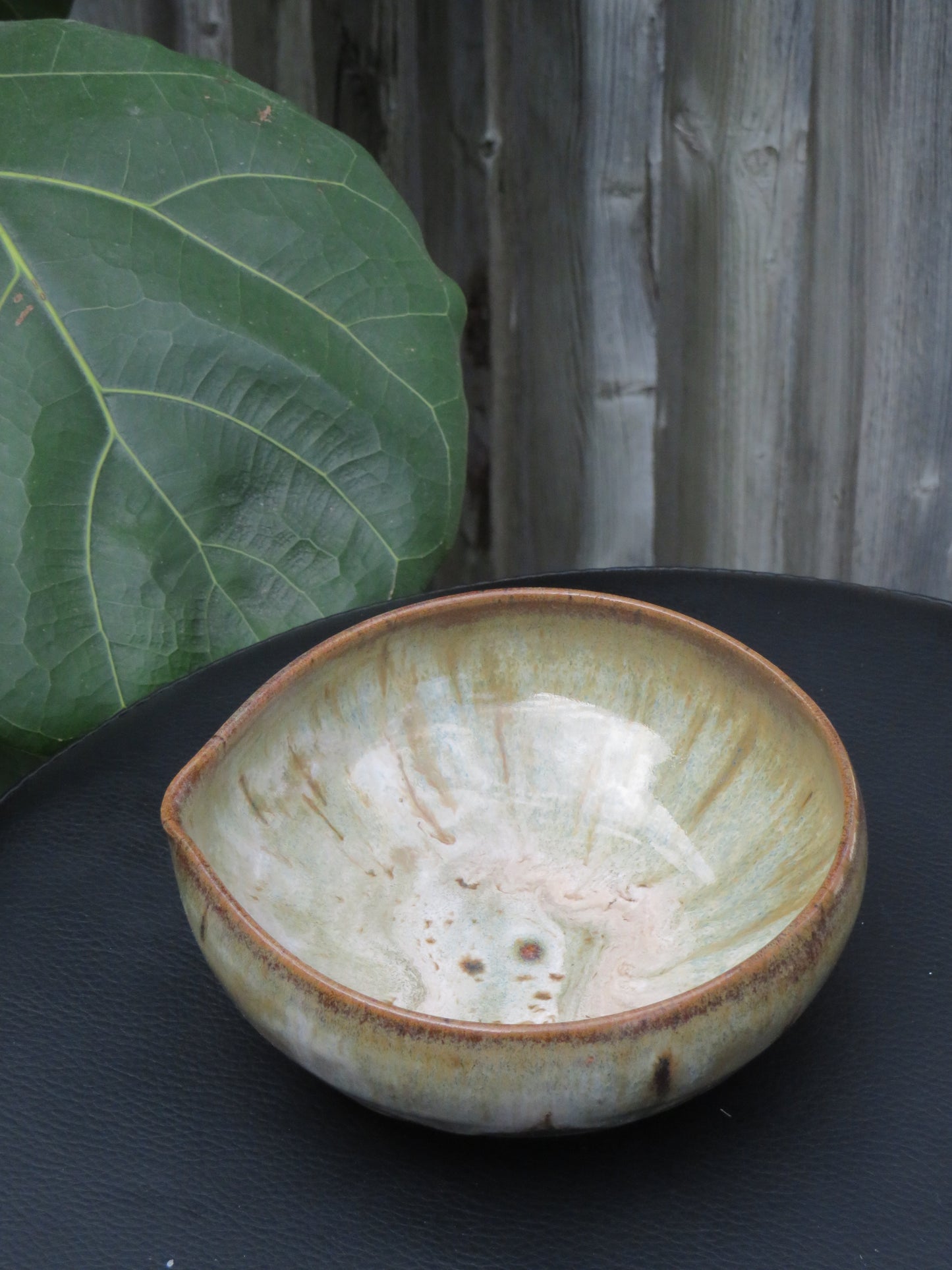 Green Speckle Matcha Bowl