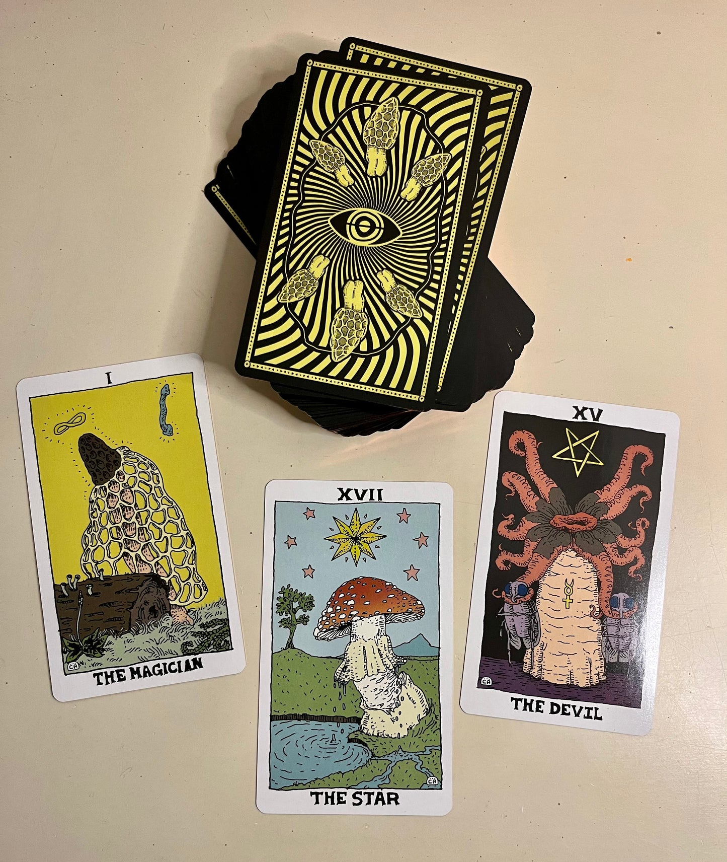 Mushroom Tarot Deck