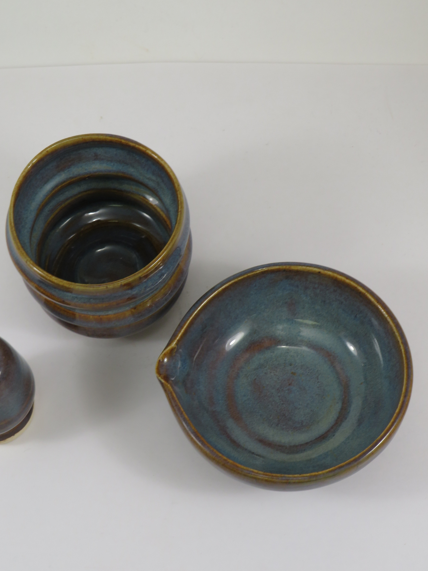 Deep Blue Matcha Bowl + Mug Set