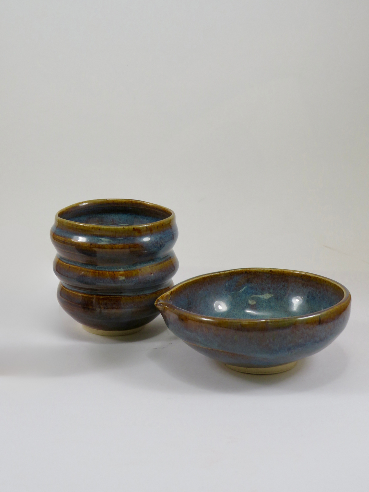Deep Blue Matcha Bowl + Mug Set