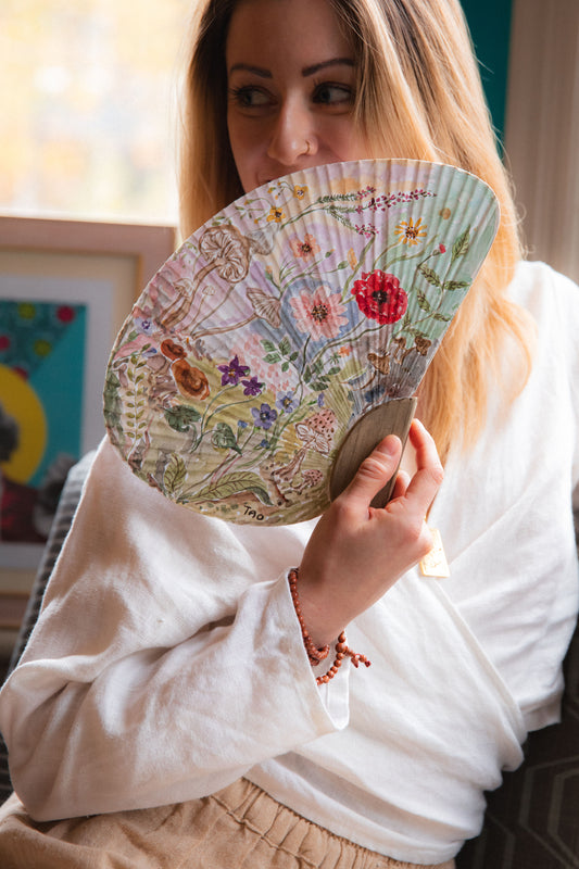 Vietnamese Hand-painted Fans