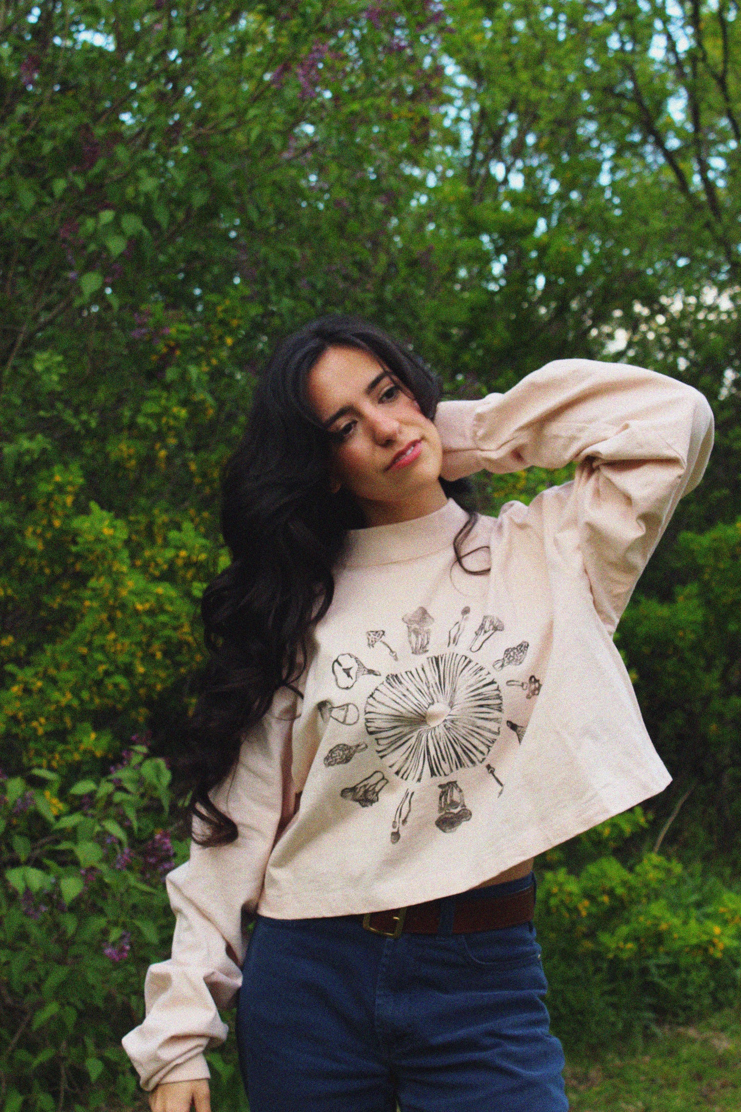 Planet Fungi Long Sleeve Tee- XL