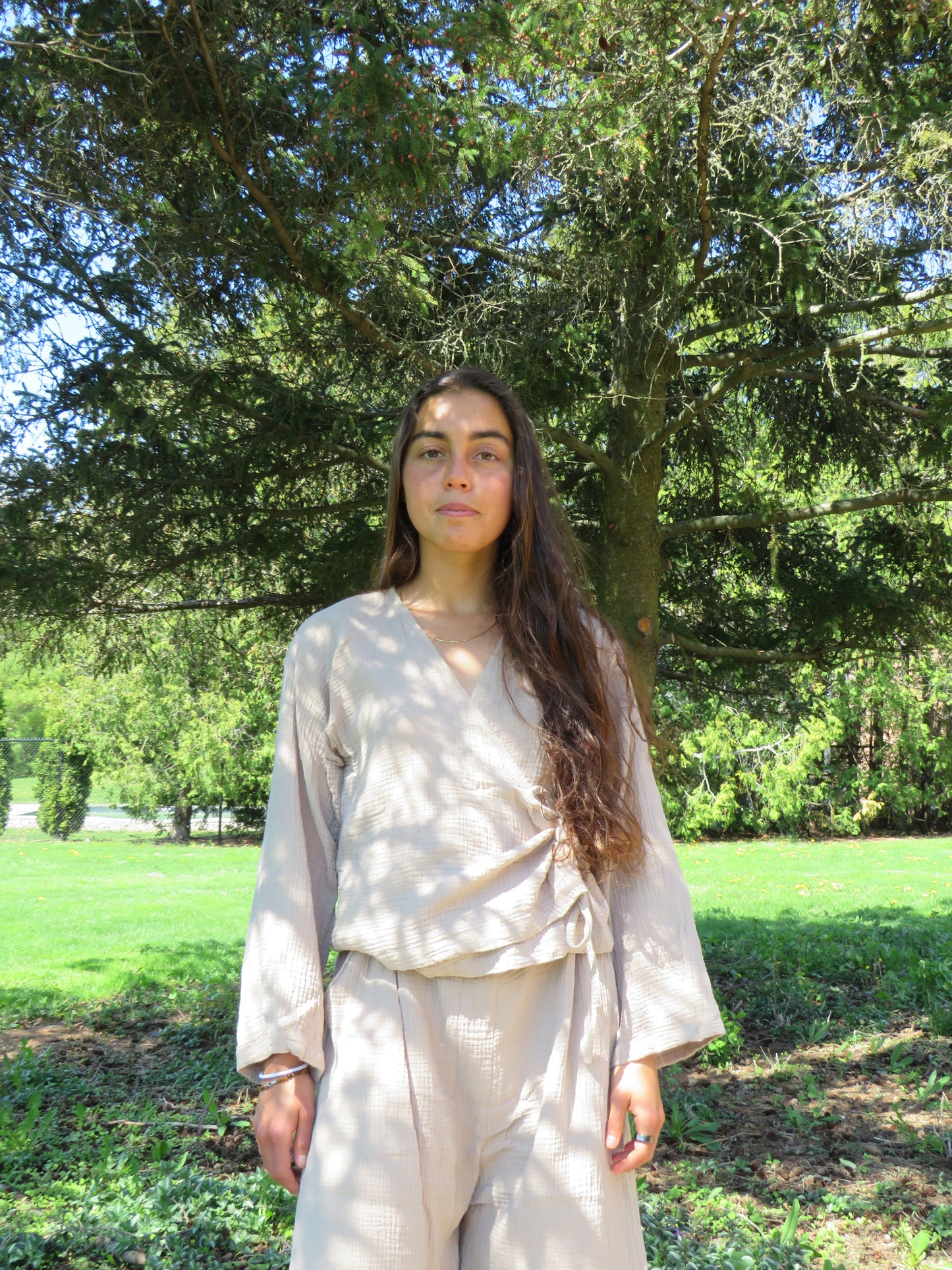 Maia Wrap Top