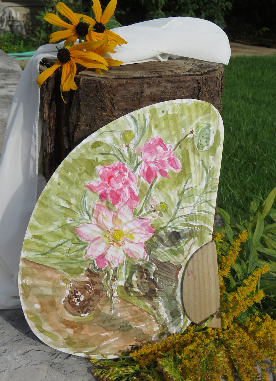 Vietnamese Hand-painted Fans